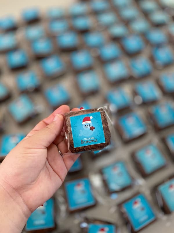 Brownies personalizados para evento